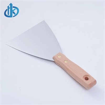 Raschietto con manico in legno da 6"